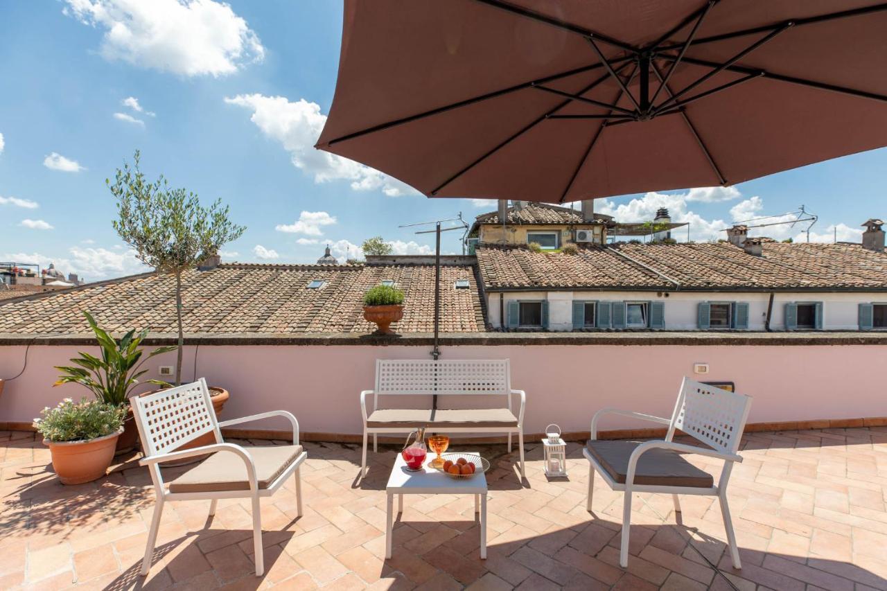 Апартаменти Iflat Penthouse In Campo De' Fiori Рим Екстер'єр фото