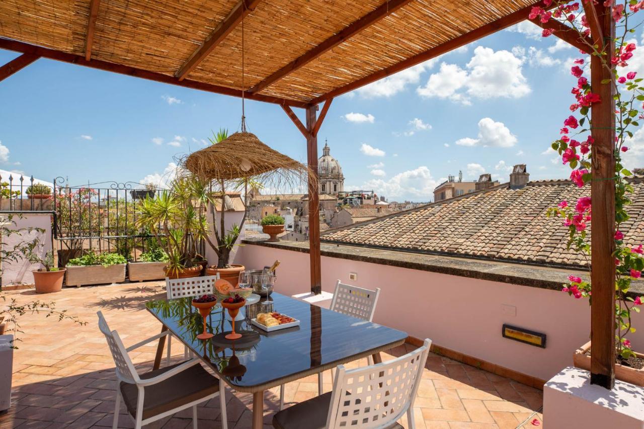 Апартаменти Iflat Penthouse In Campo De' Fiori Рим Екстер'єр фото