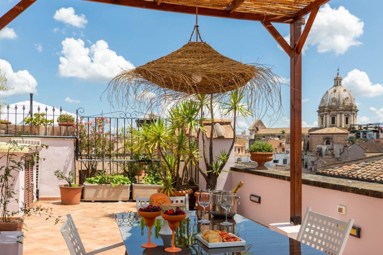 Апартаменти Iflat Penthouse In Campo De' Fiori Рим Екстер'єр фото