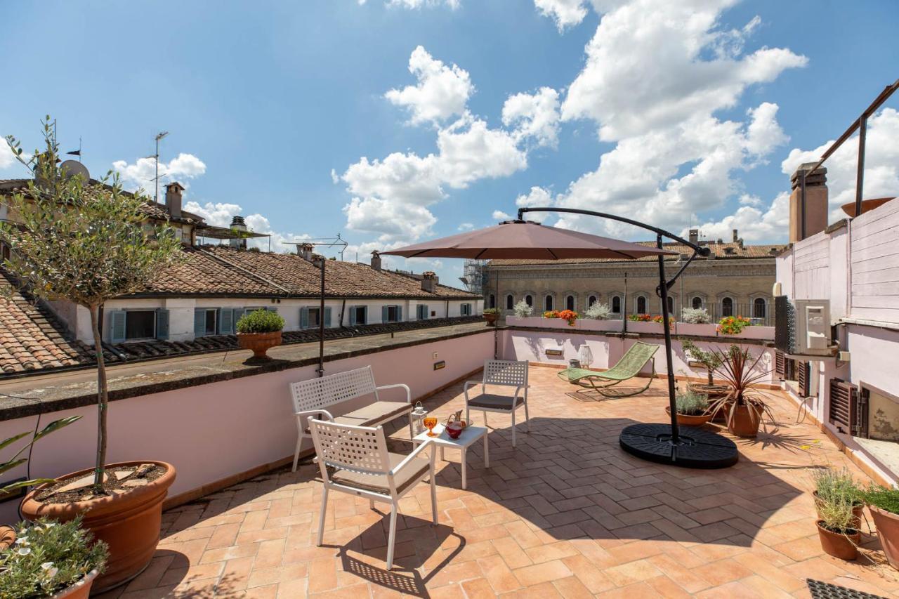 Апартаменти Iflat Penthouse In Campo De' Fiori Рим Екстер'єр фото