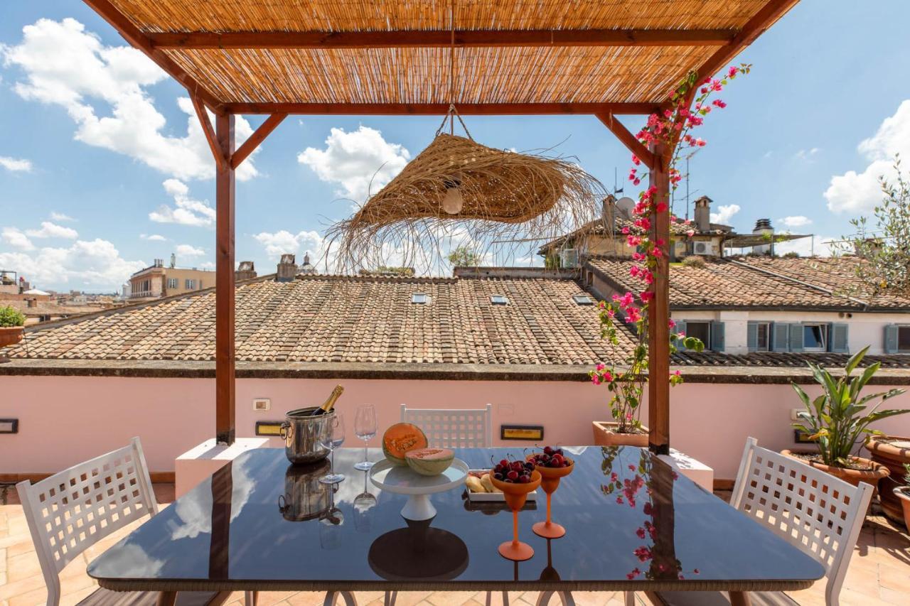 Апартаменти Iflat Penthouse In Campo De' Fiori Рим Екстер'єр фото
